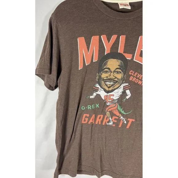 Myles Garrett Cleveland Browns G-Rex Homage T-Shirt Size Small - Picture 4 of 8